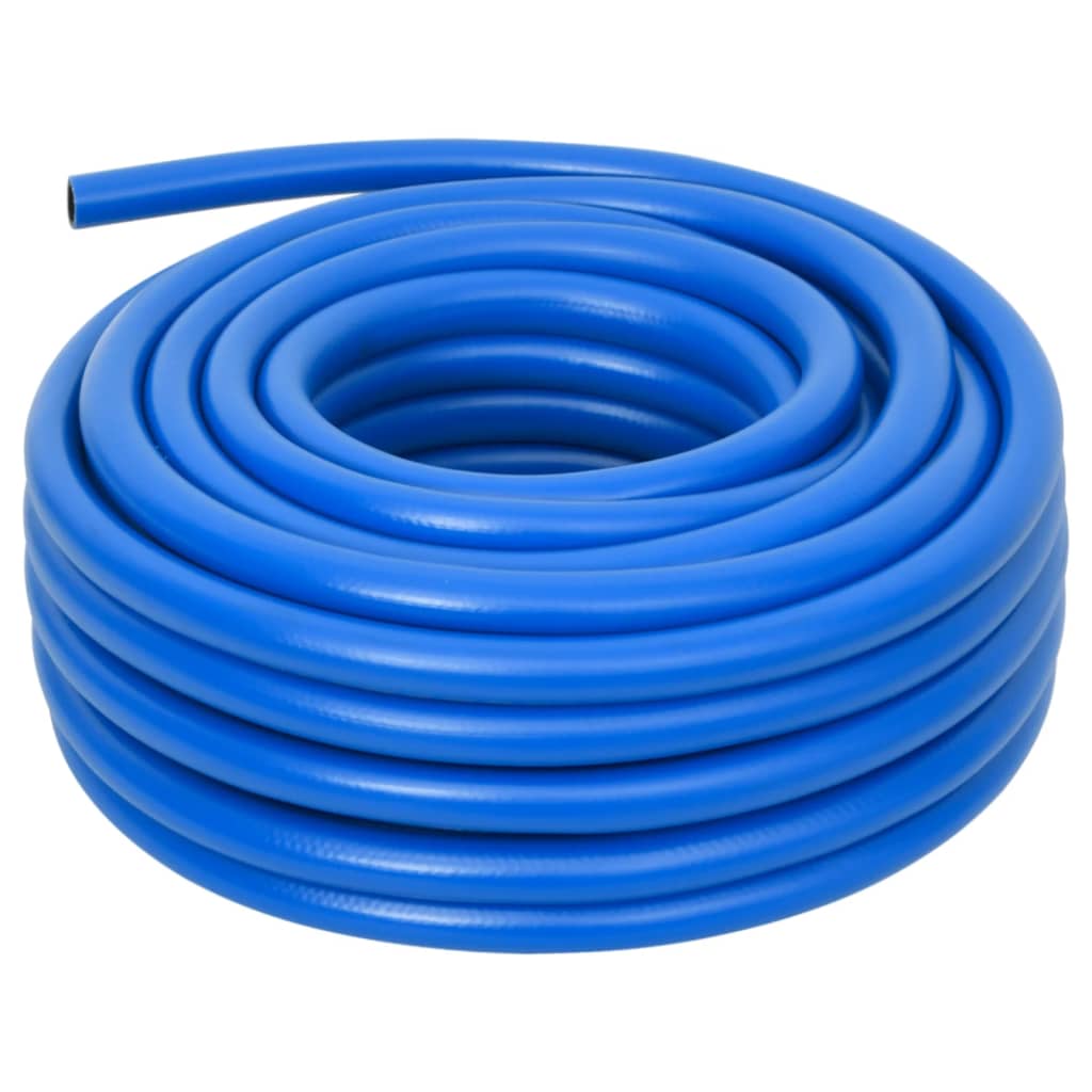 vidaXL Luftschlauch Blau 0,7" 10 m PVC