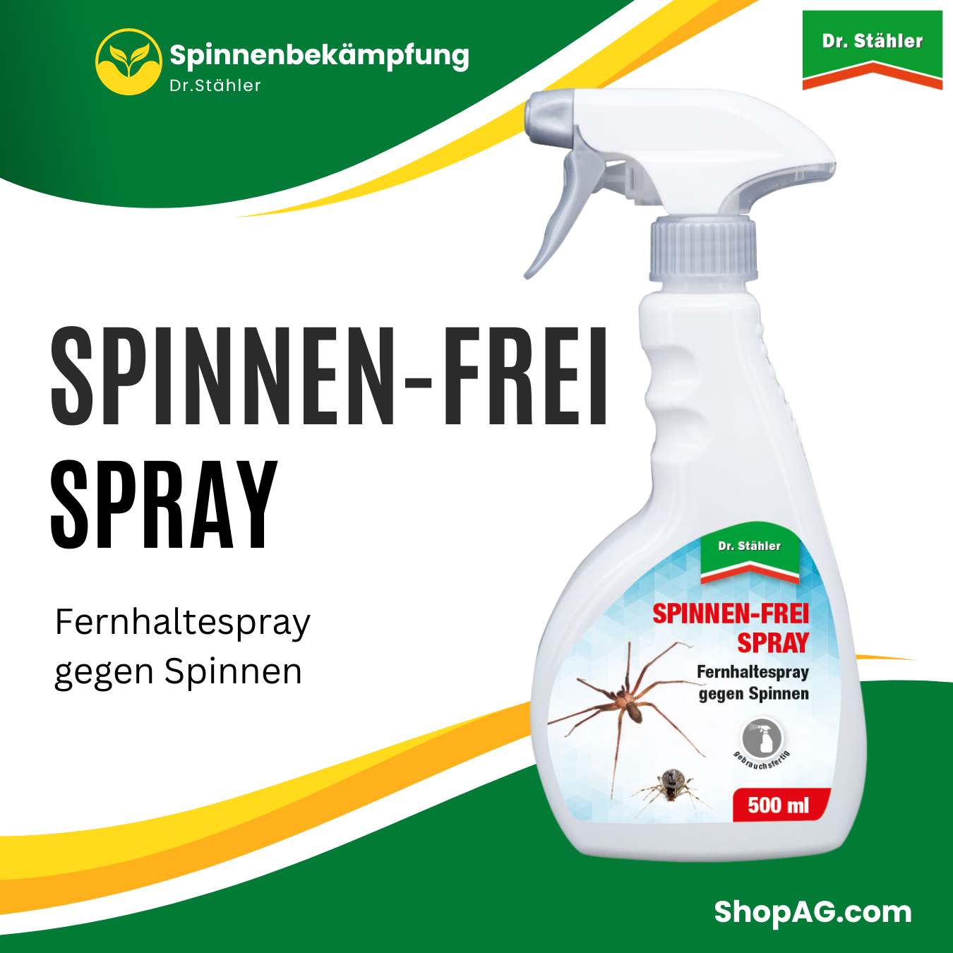 Spinnen-Frei Spray Spinnenspray Spinnenentferner 